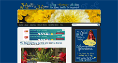 Desktop Screenshot of healthyhomeblog.com